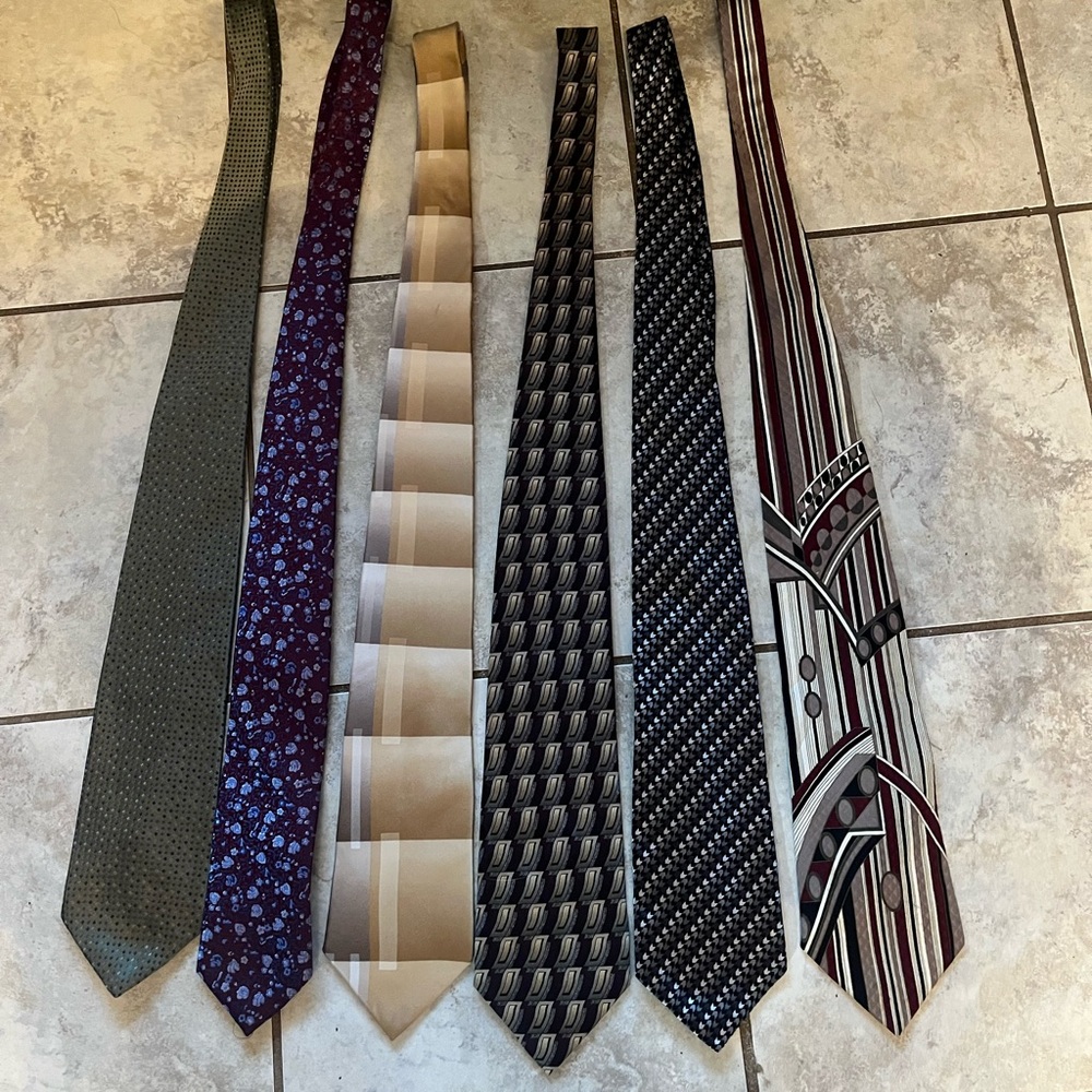Elegant Men's Tie Collection - Multicolor
